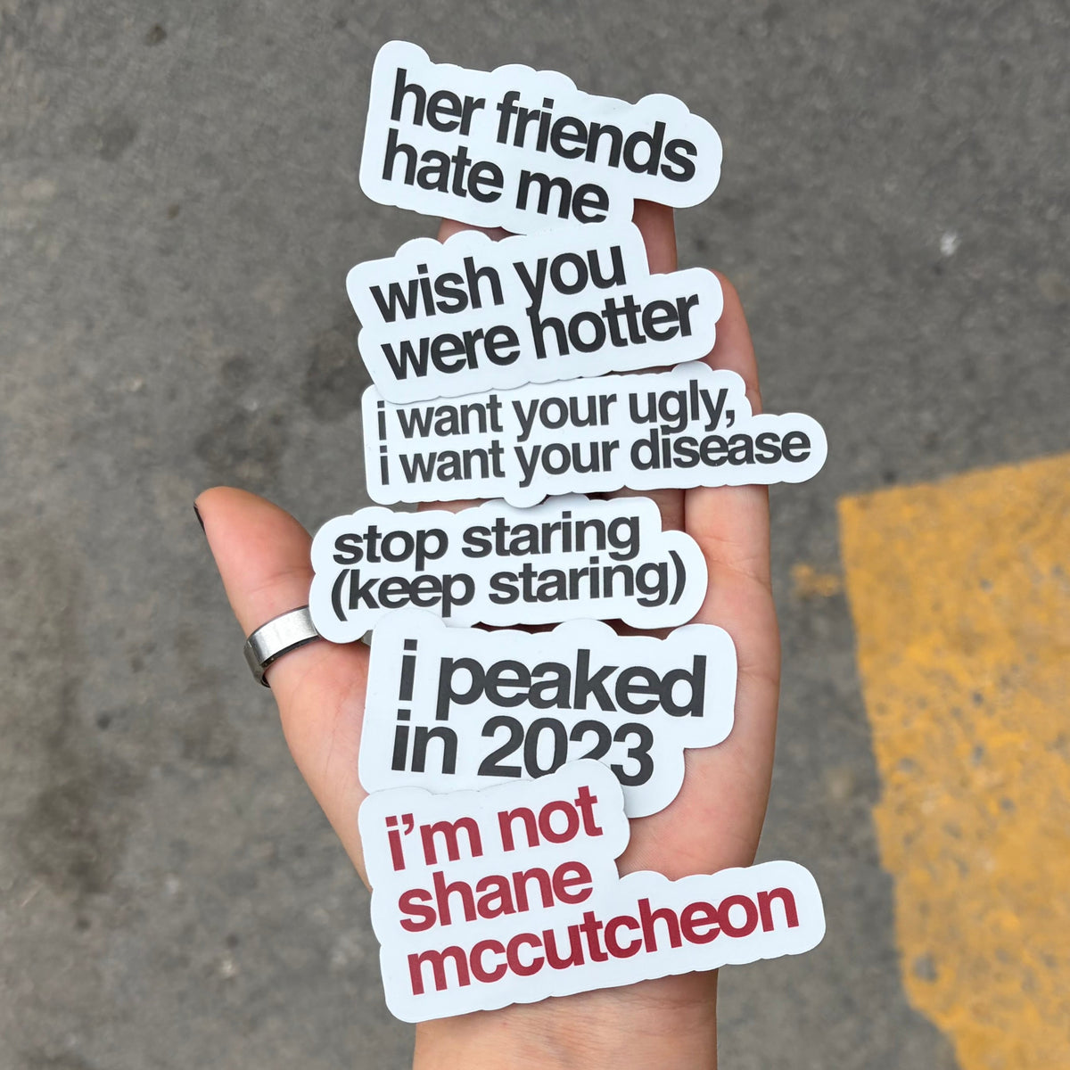 STICKERS (6PACK)